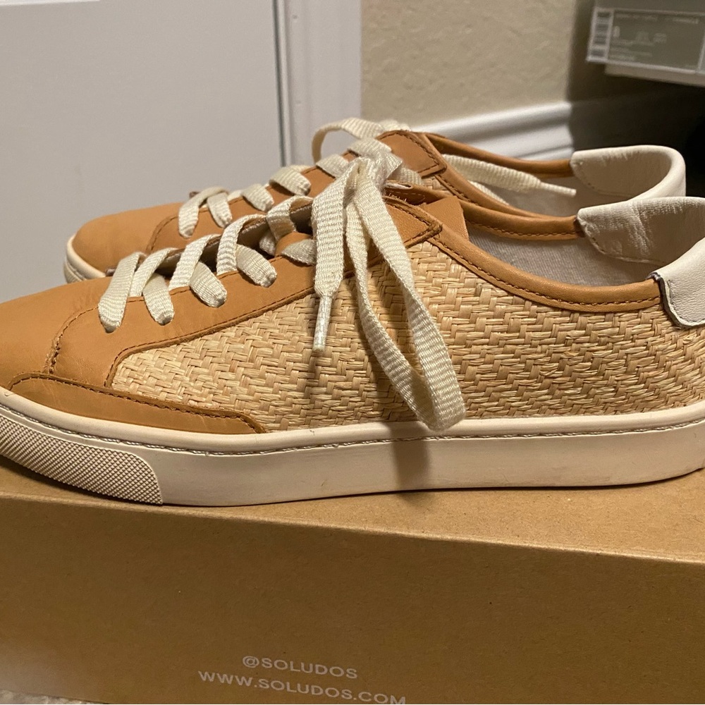 Soludos IBIZA Raffia Lace up